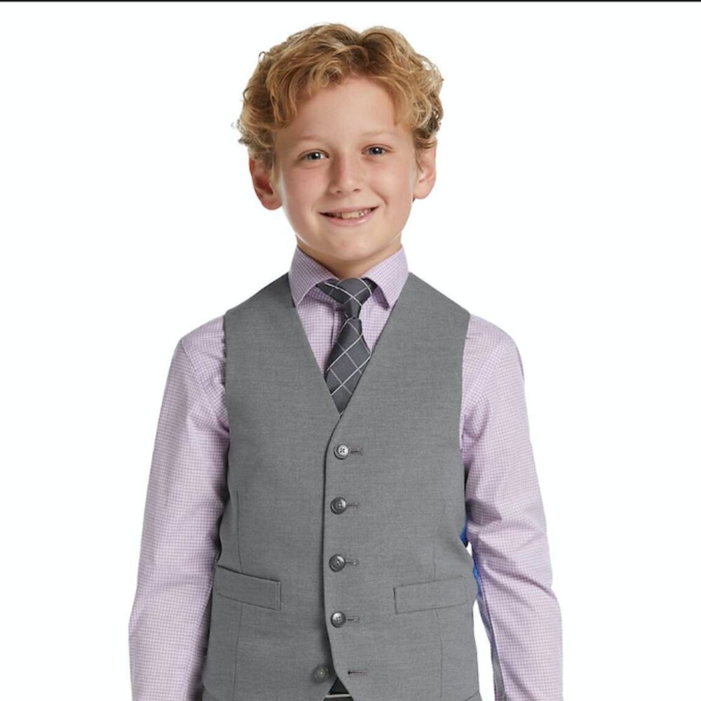 Jos. A.Bank 1905 Collection Boys Mini Tic Suit Separates Vest